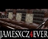 #JJ# Brown leather Couch