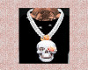 KJ custom skull chain