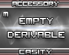 Empty Accessories Male