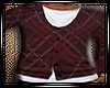 Cardigan wine sweater