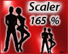 165 % Scaler 
