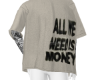 money y2k shirt m.