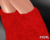 Red Fur Boots