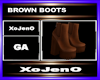 BROWN BOOTS