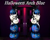 Halloween Arch Blue
