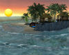 Romantic Sunset Island 