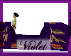 ( V) purple shelf