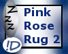 !D Pink Rose Rug 2