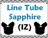 (IZ) Line Tube Sapphire