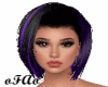 CY * BLACK PURPLE HAIR