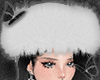 fur white hat
