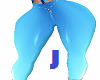 *J* Blue Star Pants