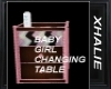 BABY GIRL CHG TABLE