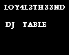 LOY4L DJ TABLE