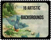 16 Artistic Backgrounds