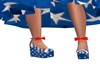 4th of july wedges