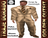 Golden Suit Male Outfit
