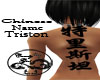 Chinese Name Triston