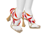 Sunset Petal Heels