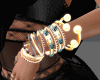 diamond bracelet -gold 3