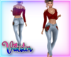 v rl rose set