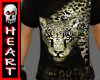 BIG Cat Wild Leopard Blk