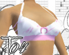 Pink and White halter