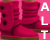 [ALT]Pink Knit Boots