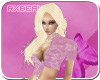 ~Rx~ Pink Fuzz Sexi Top