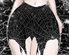 ☆ cobweb ripped skirt