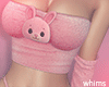 Pink Bunny Fur Fit