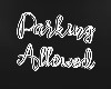 [Nu] Parking Allowed