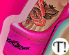 T! Neon Pink Heels/Tatt