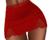 Red Lace Mini Skirt - RL