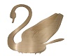 bronze swan