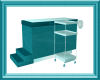 Medical Exam Table Teal
