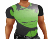 Muscle Top Black & Green