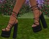 Black sandals