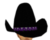 Big bk hat w purple trim