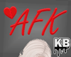 KB. AFK Head Sign