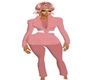 1Pc Pink Easter Suit