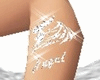 Angel Arm Diamond Tattoo
