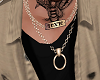 Toxic  name plate chain