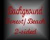Backgrounds-Forest/Beach