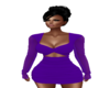 Yariz purple dress
