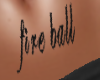 fire ball belly tat