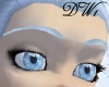 Icy Blue Eyebrows