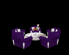 Purple Maze Chat Chairs