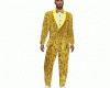 gold men's suit