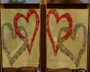 Two Heart Curtains
